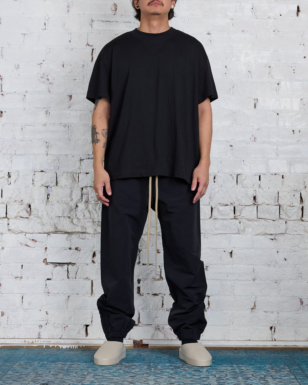 Fear of God Essentials Military Track Pant Black