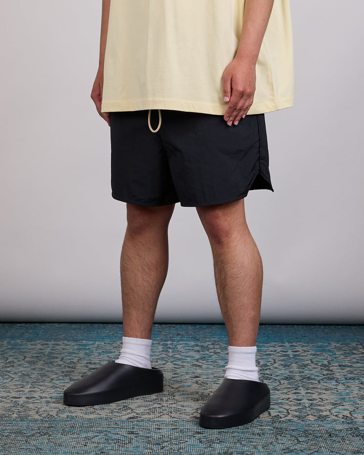 Fear of God Essentials Nylon Swim Short Vintage Black