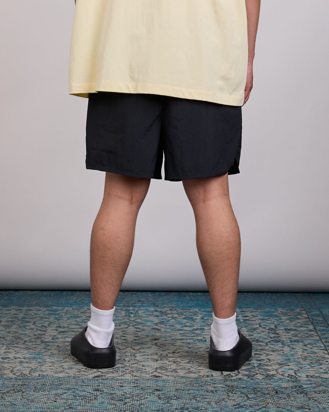 Fear of God Essentials Nylon Swim Short Vintage Black