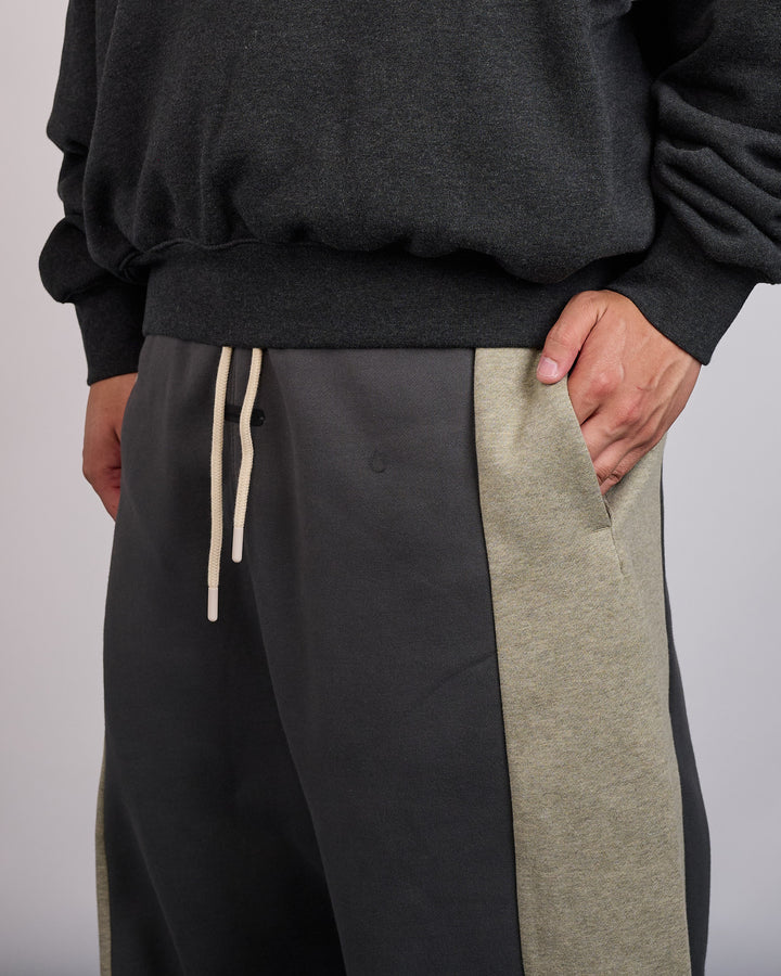 Fear of God Essentials Panelled Lounge Sweatpant Iron Grey Seal Heather