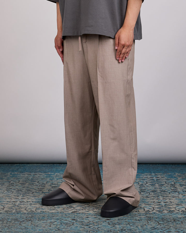 Fear of God Essentials Pleat Front Silk Blend Drawstring Pant Seal