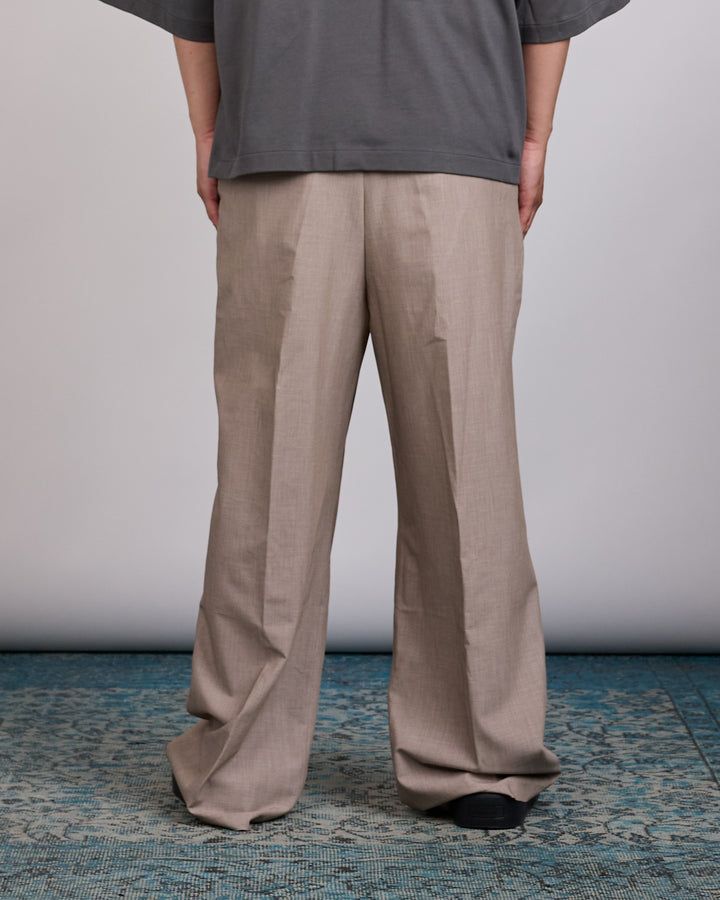Fear of God Essentials Pleat Front Silk Blend Drawstring Pant Seal