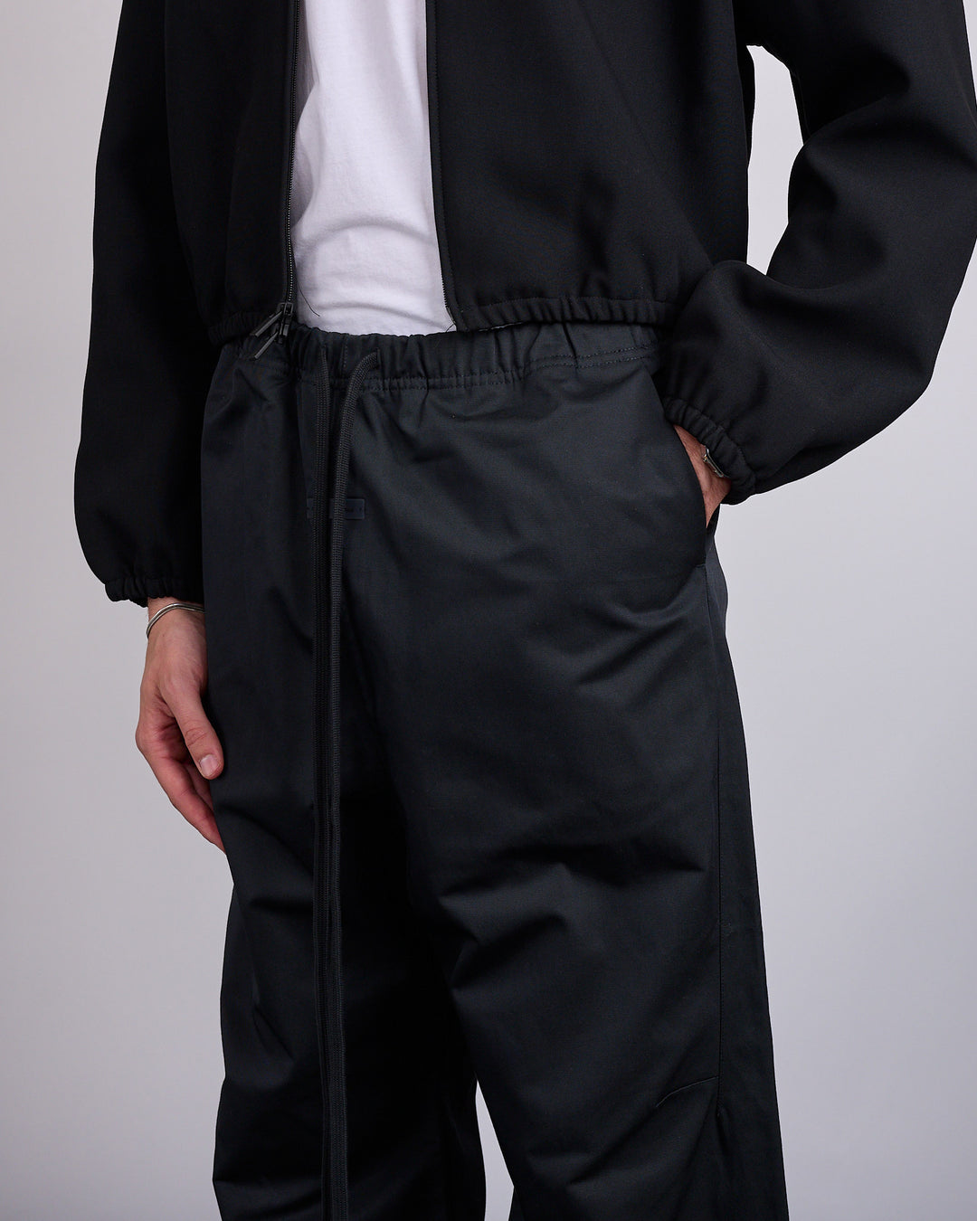 Fear of God Essentials Poly Twill Work Pant Jet Black