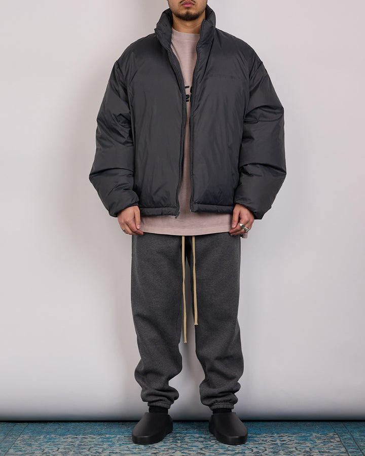 Fear of God Essentials Puffer Jacket Iron Grey