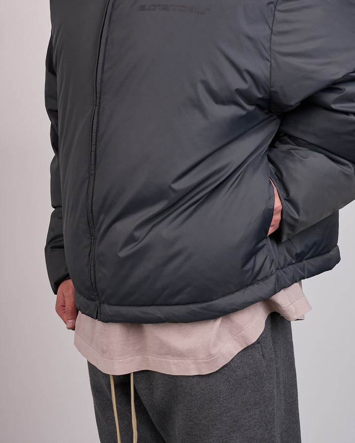 Fear of God Essentials Puffer Jacket Iron Grey