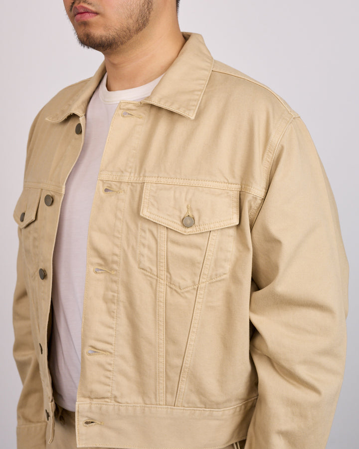 Fear of God Essentials Classic Denim Jacket Overdye Dune