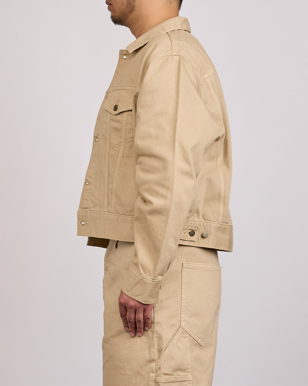 Fear of God Essentials Classic Denim Jacket Overdye Dune