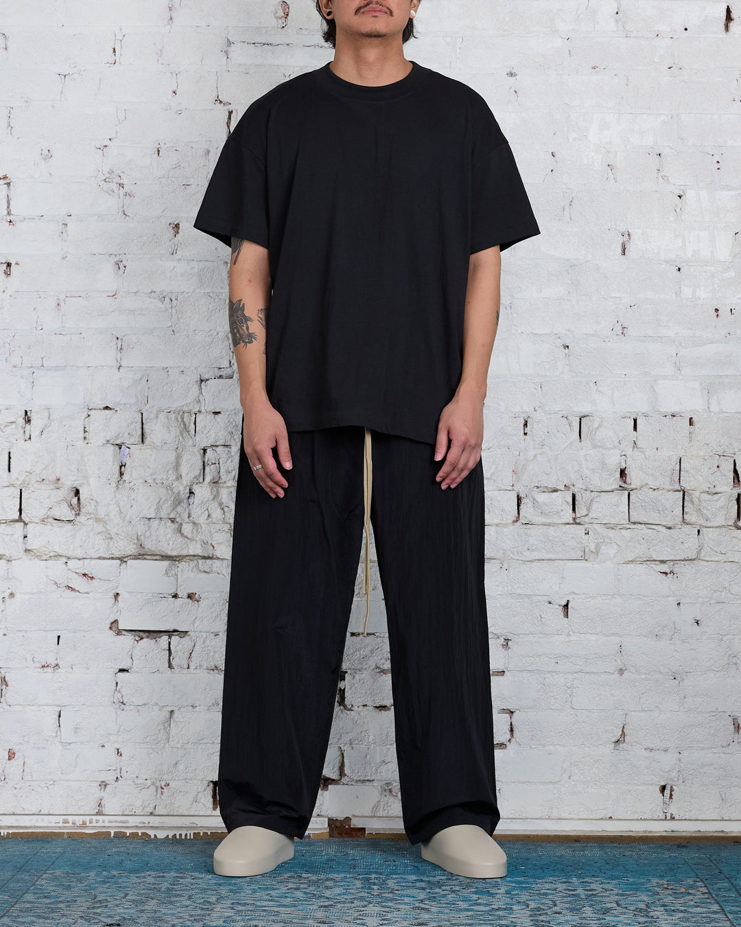 Fear of God Essentials Ripstop Relaxed Pant Black