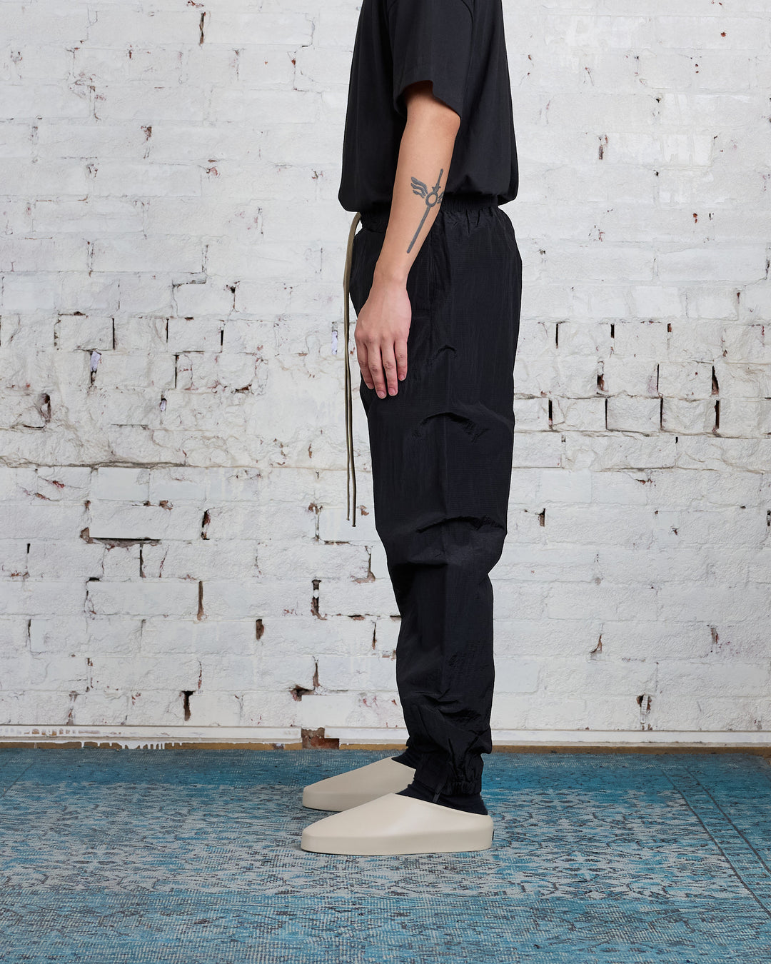 Fear of God Essentials Ripstop Track Pant Black