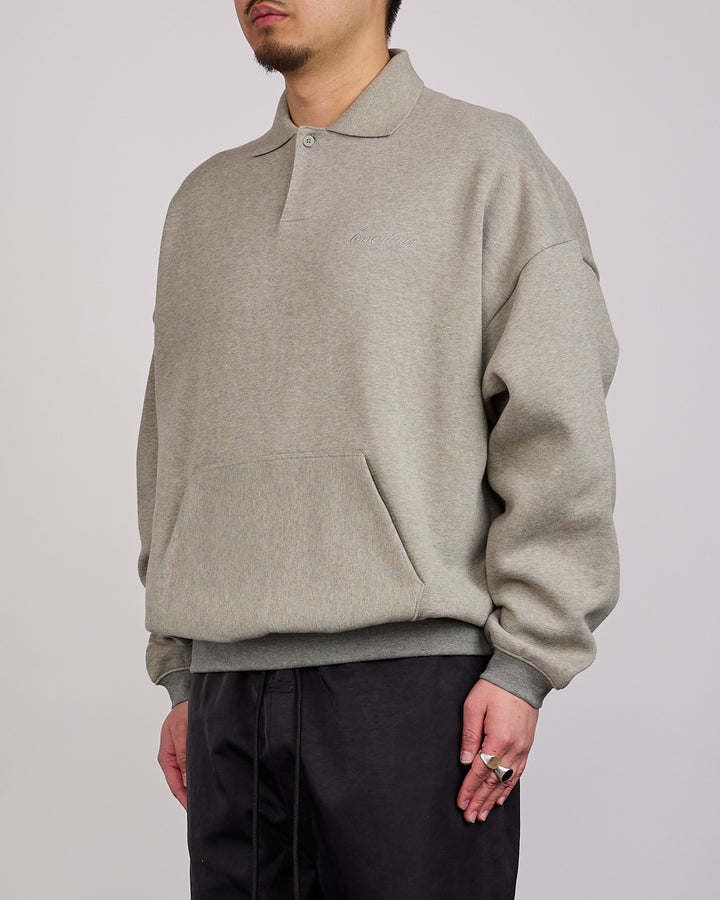 Fear of God Essentials Signature 90's Polo Sweat Concrete