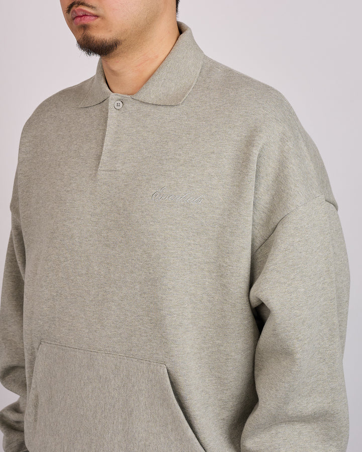 Fear of God Essentials Signature 90's Polo Sweat Concrete