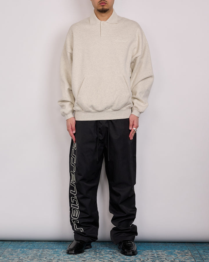 Fear of God Essentials Signature 90's Polo Sweat Oatmeal