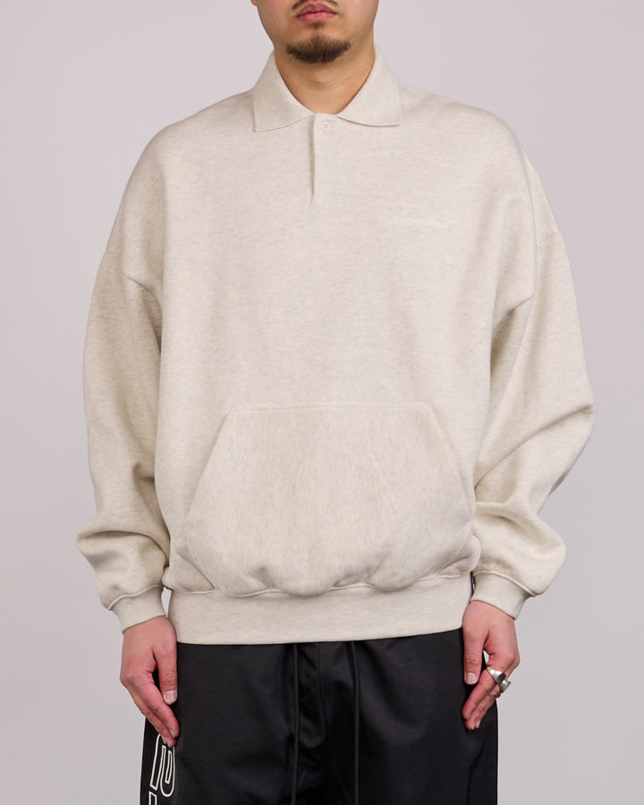 Fear of God Essentials Signature 90's Polo Sweat Oatmeal