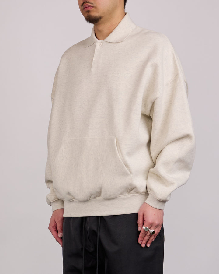 Fear of God Essentials Signature 90's Polo Sweat Oatmeal