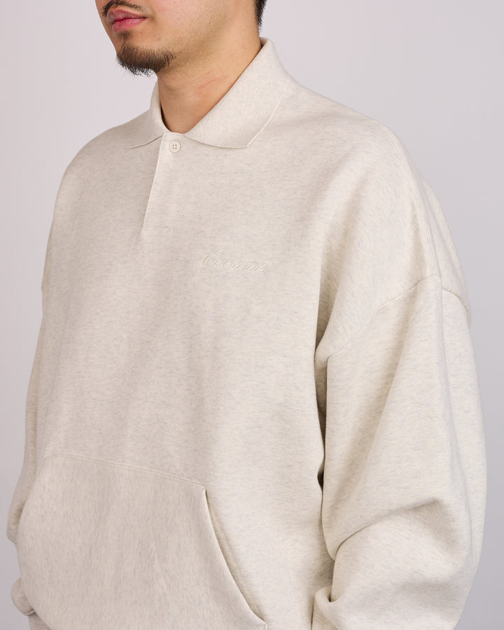 Fear of God Essentials Signature 90's Polo Sweat Oatmeal