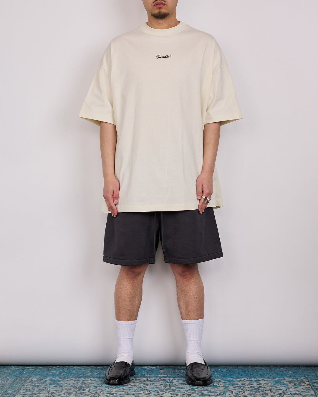 Fear of God Essentials Signature 90's T-Shirt Ivory