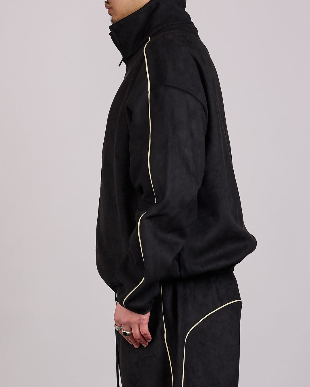 Fear of God Essentials Signature Modern Track Jacket Vintage Back