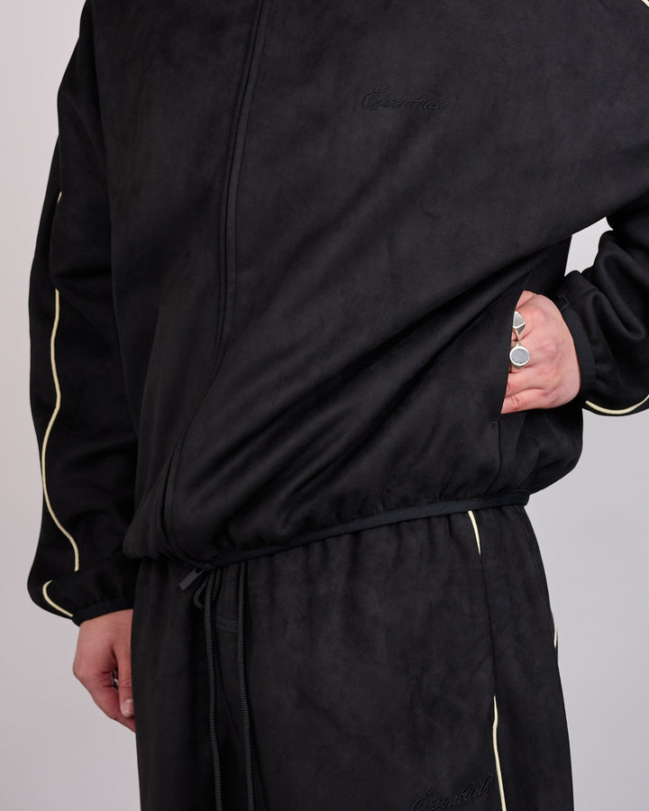 Fear of God Essentials Signature Modern Track Jacket Vintage Back