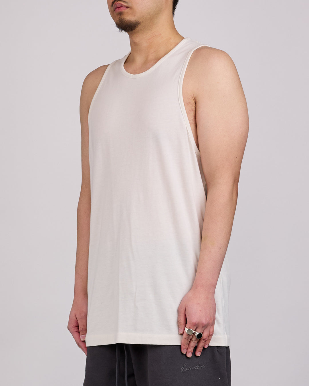 Fear of God Essentials Signature Tank Top Ivory