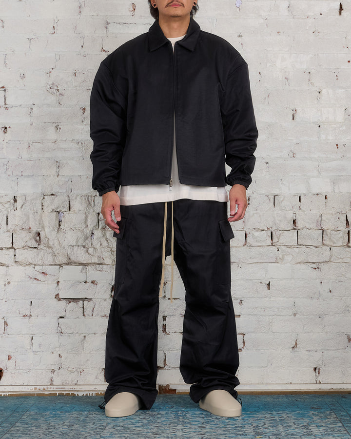 Fear of God Essentials Textured Nylon Field Pant Black