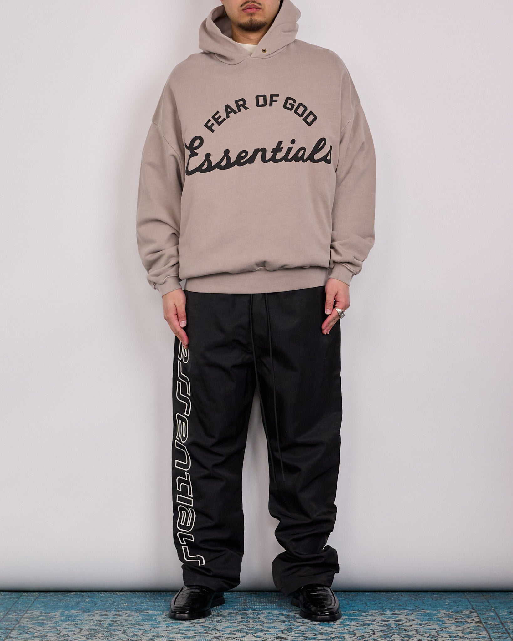 Fear of God Essentials Training 90's Hoodie Arch Faded Seal – LESS 17