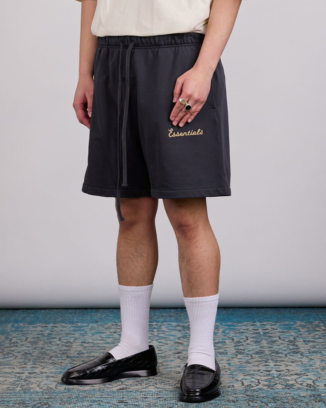 Fear of God Essentials Training Classic Short Faded Black