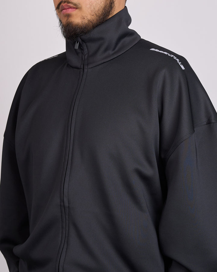 Fear of God Essentials Tricot Modern Track Jacket Black