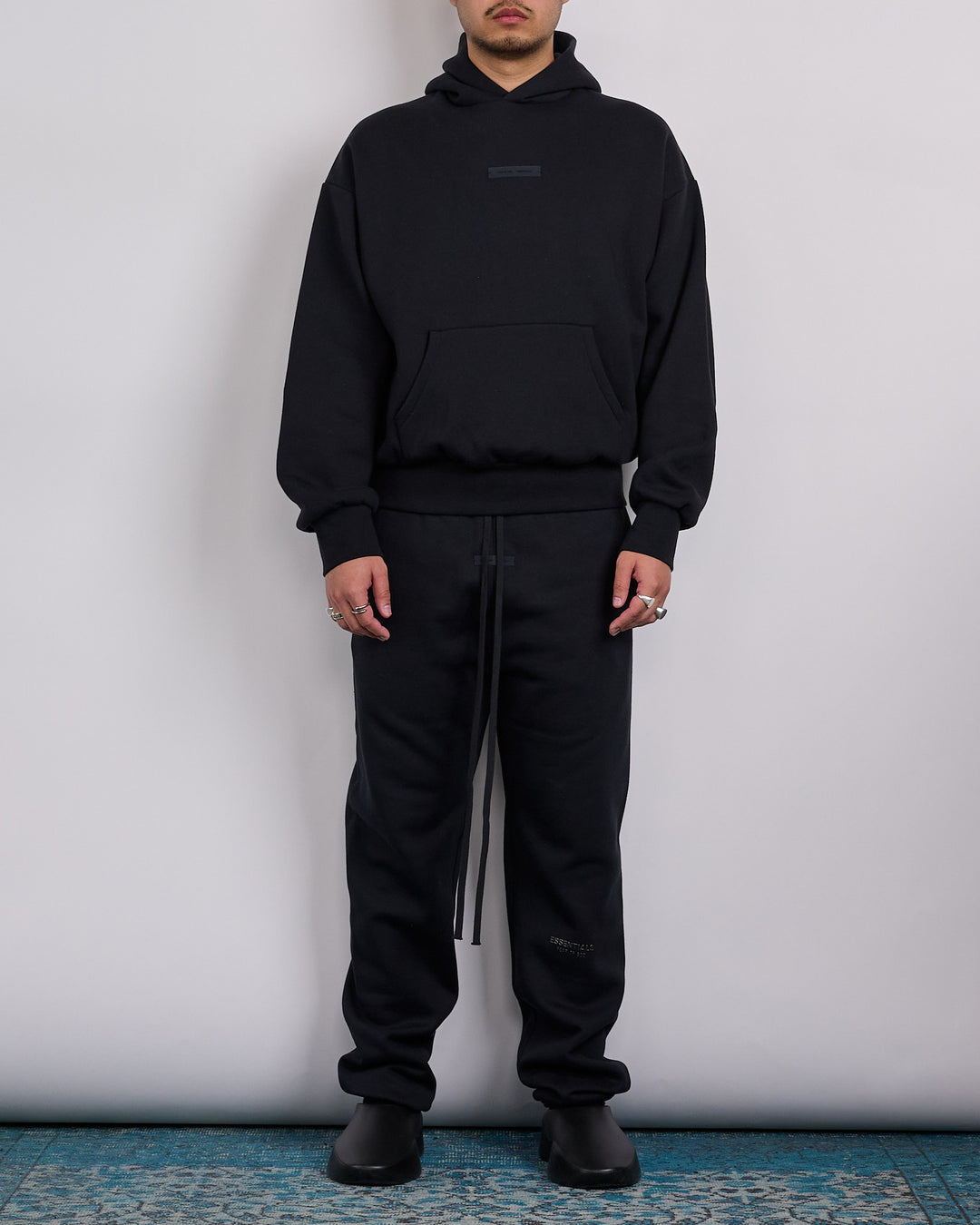 Fear of God Essentials Vintage Fleece Sweatpant Jet Black