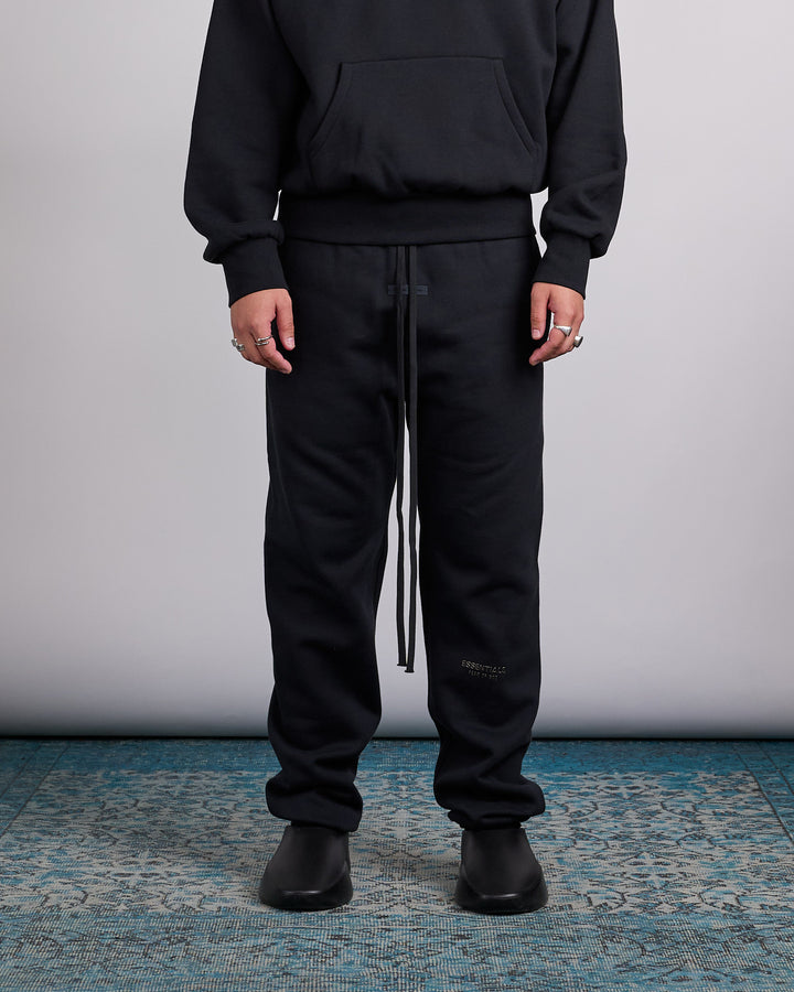 Fear of God Essentials Vintage Fleece Sweatpant Jet Black
