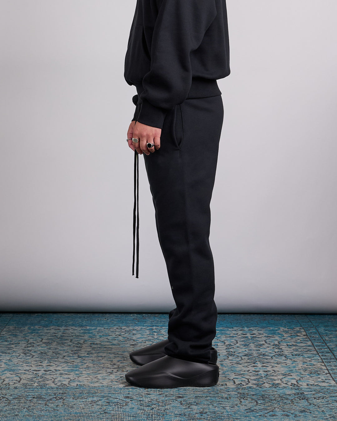 Fear of God Essentials Vintage Fleece Sweatpant Jet Black