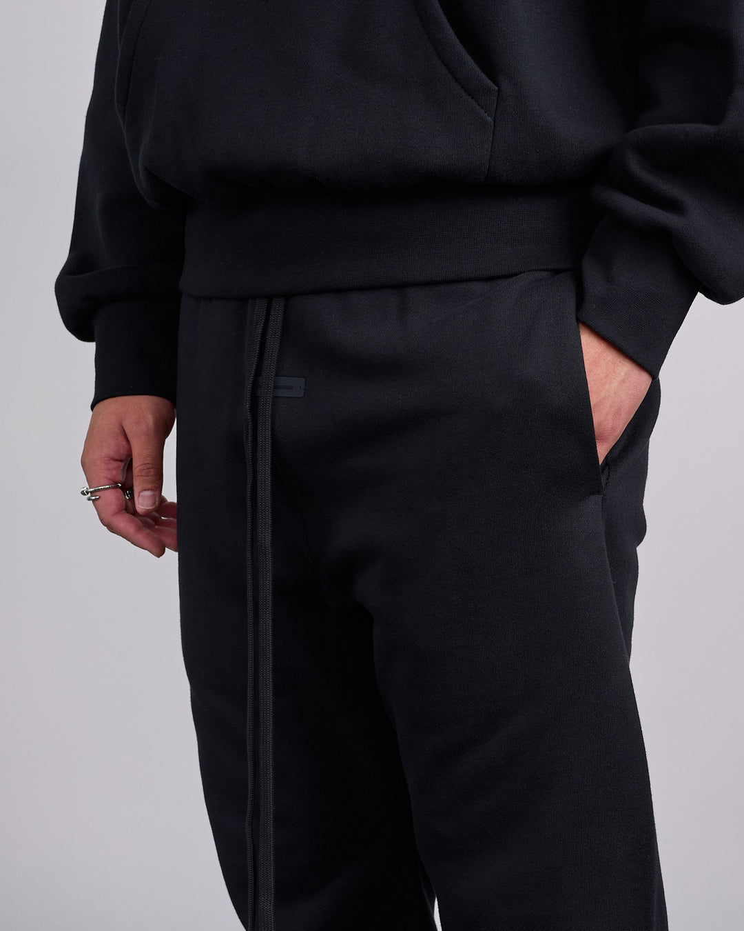 Fear of God Essentials Vintage Fleece Sweatpant Jet Black