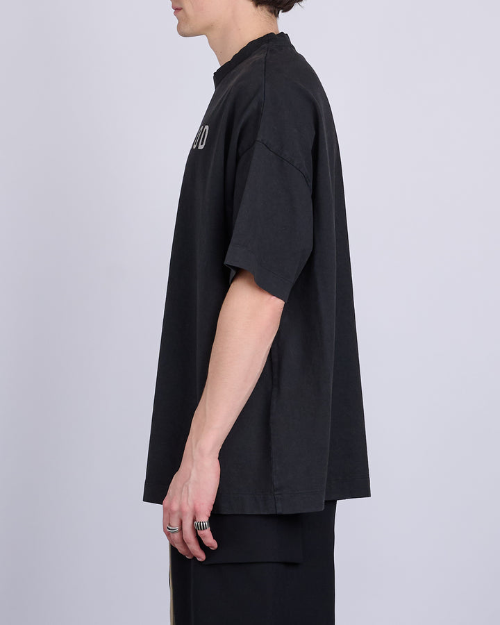 Fear of God Heavyweight Jersey Logo T-Shirt Black/Grey