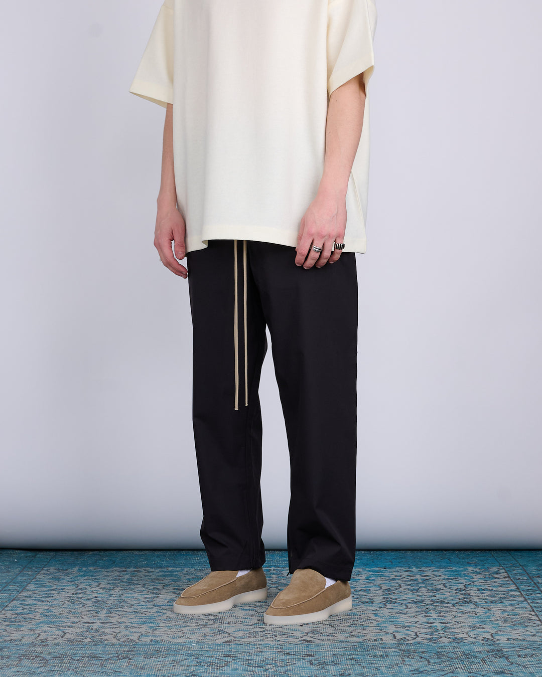 Fear of God Nylon Track Pant Black