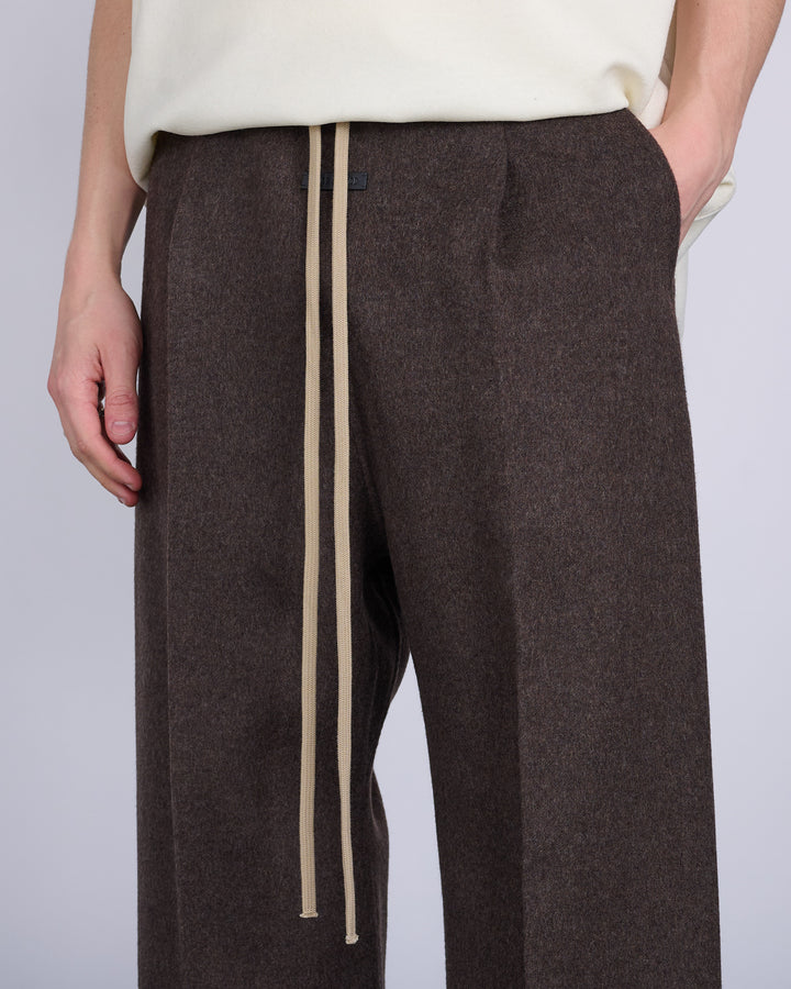 Fear of God Single Pleat Wide Double Cashmere Pant Mocha