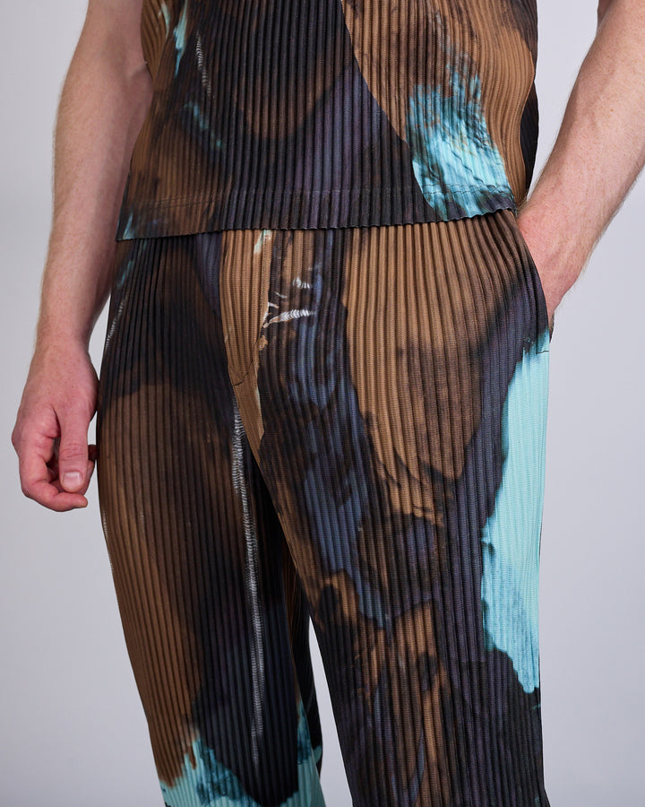 HOMME PLISSÉ ISSEY MIYAKE Agate Pleats Pant Brown