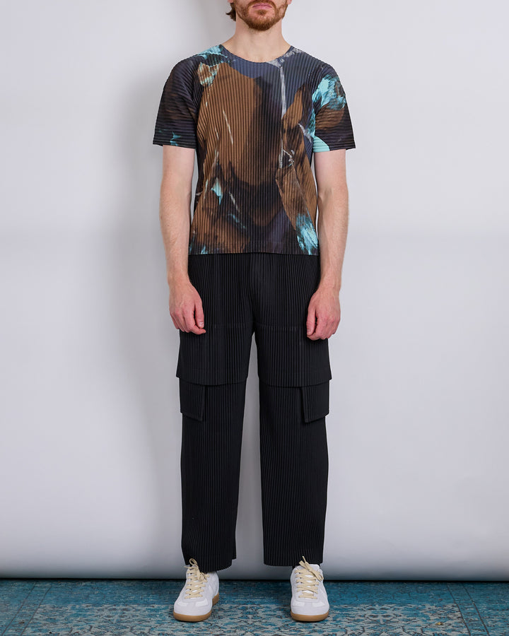 HOMME PLISSÉ ISSEY MIYAKE Agate Pleats T-Shirt Brown