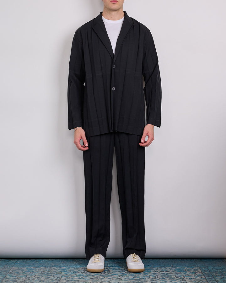 HOMME PLISSÉ ISSEY MIYAKE Edge Ensemble Blazer Black