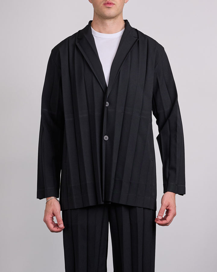 HOMME PLISSÉ ISSEY MIYAKE Edge Ensemble Blazer Black