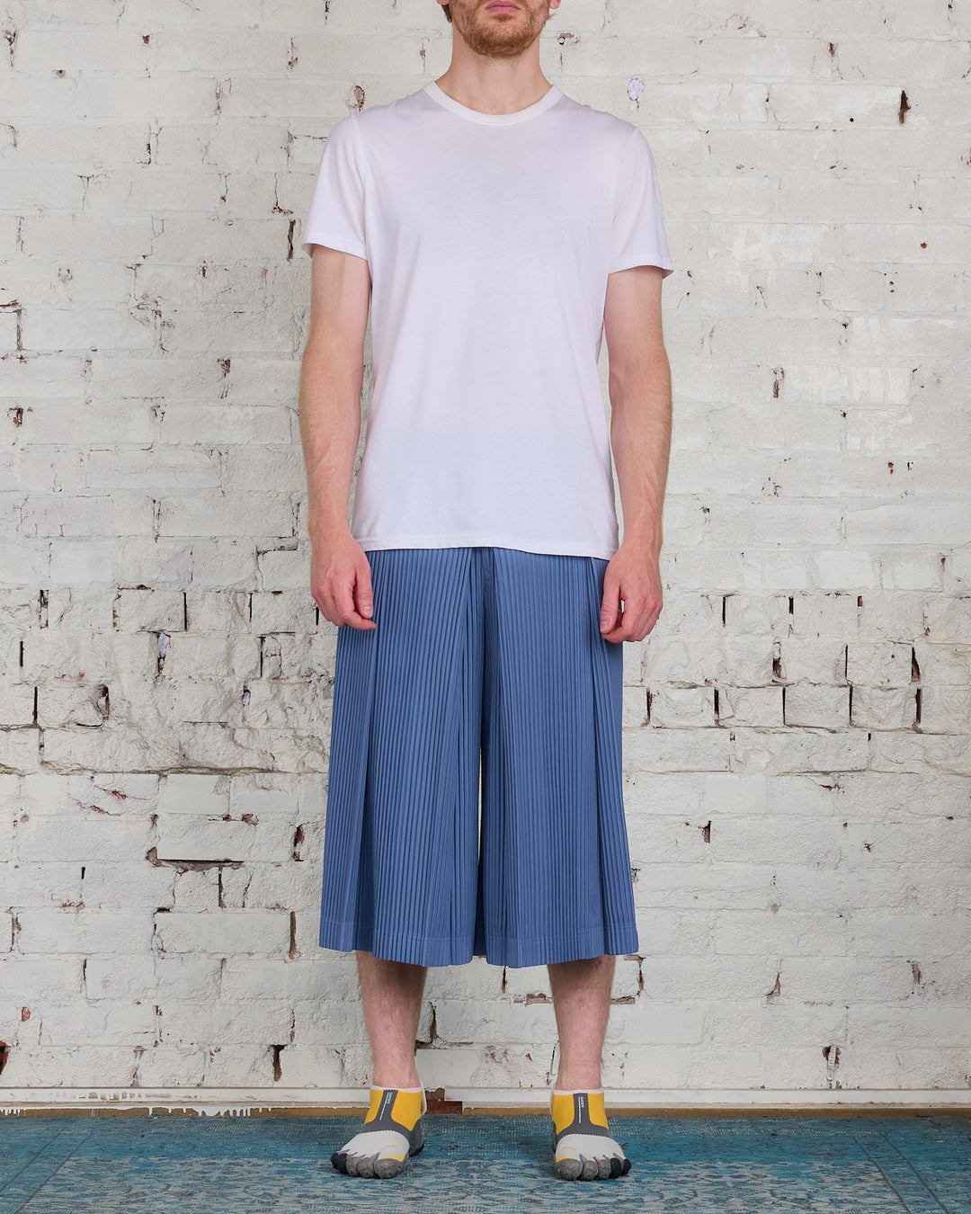 HOMME PLISSÉ ISSEY MIYAKE Pleats August Relax Pant Blue Gray