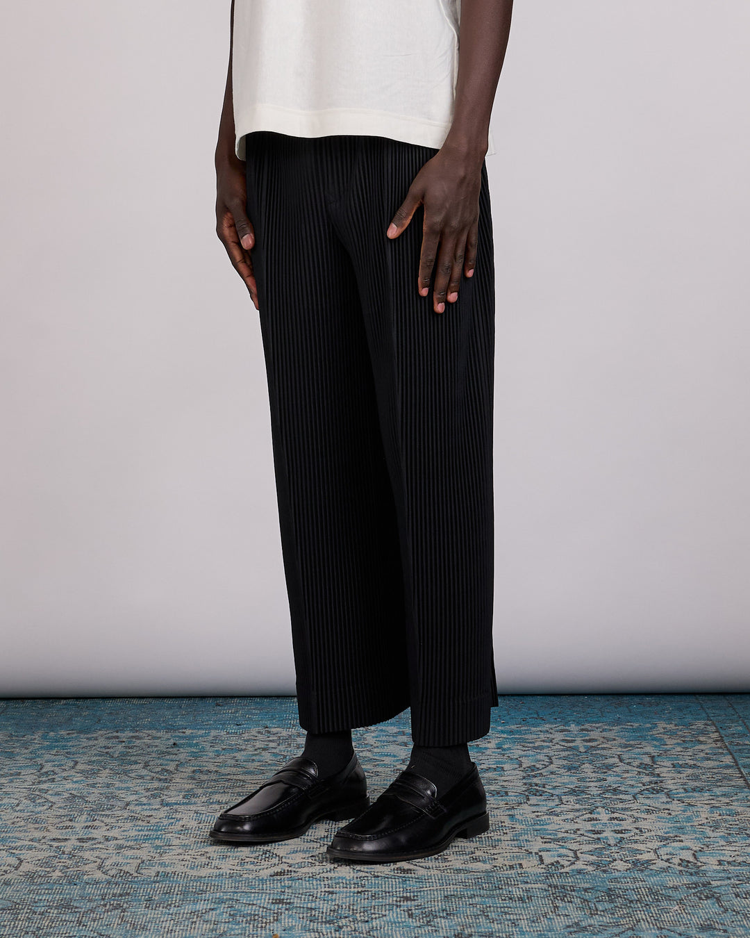 HOMME PLISSÉ ISSEY MIYAKE Pleats January Bias Pant Black