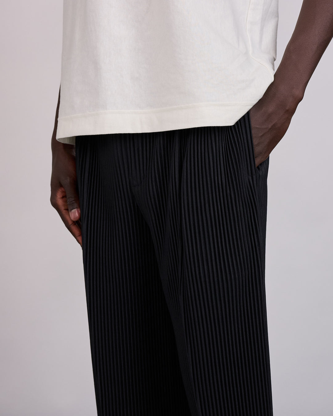 HOMME PLISSÉ ISSEY MIYAKE Pleats January Bias Pant Black