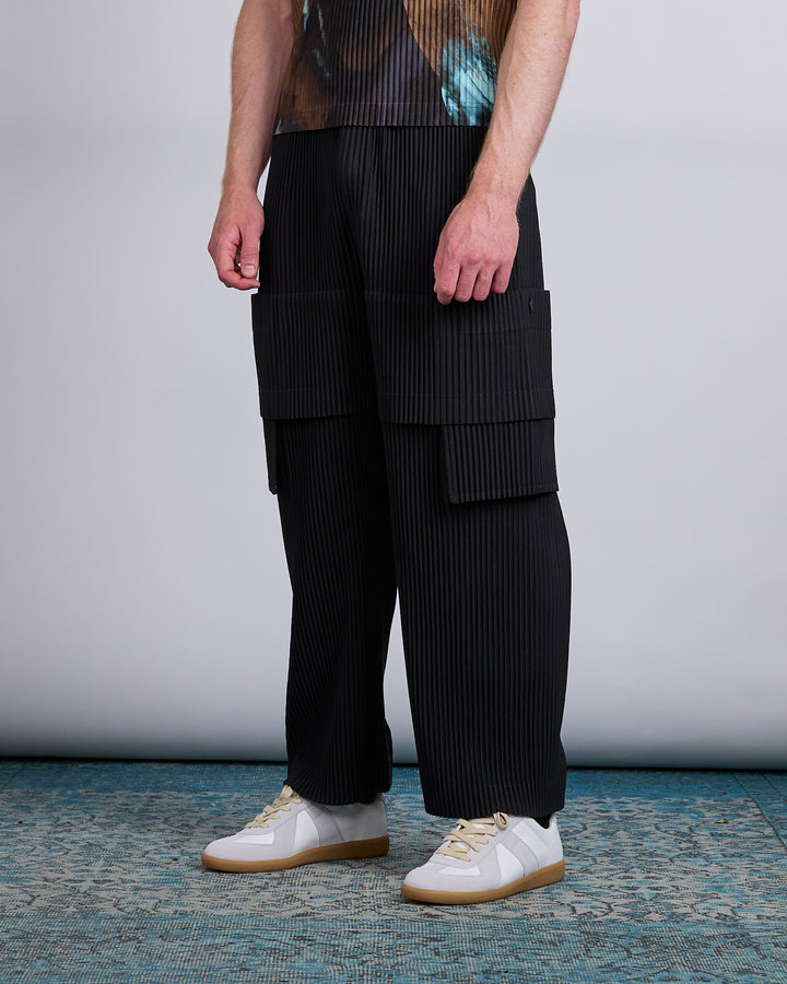 HOMME PLISSÉ ISSEY MIYAKE Pleats Multi-Pocket Pant Coke Gray