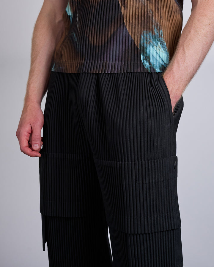 HOMME PLISSÉ ISSEY MIYAKE Pleats Multi-Pocket Pant Coke Gray