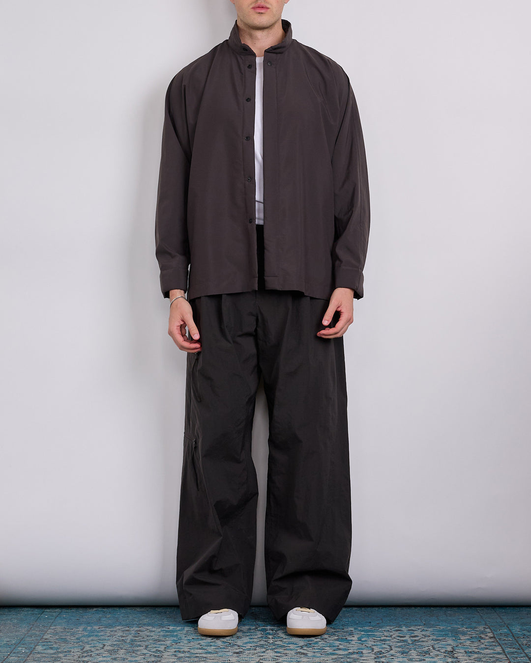 HOMME PLISSÉ ISSEY MIYAKE Quarry Relaxed Pant Dark Brown