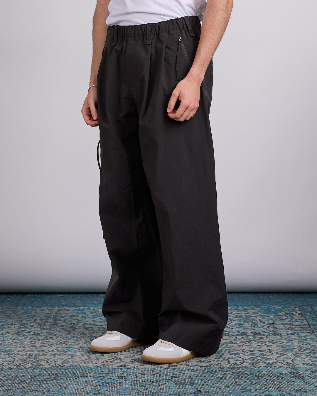HOMME PLISSÉ ISSEY MIYAKE Quarry Relaxed Pant Dark Brown