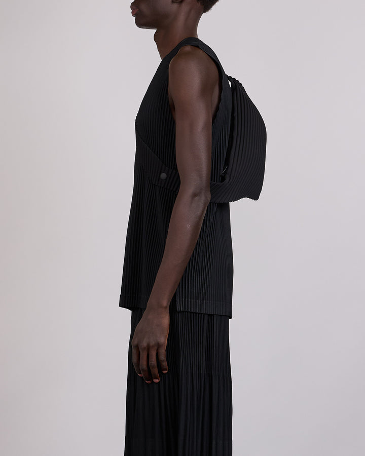 HOMME PLISSÉ ISSEY MIYAKE Versatile Crossbody Bag Black