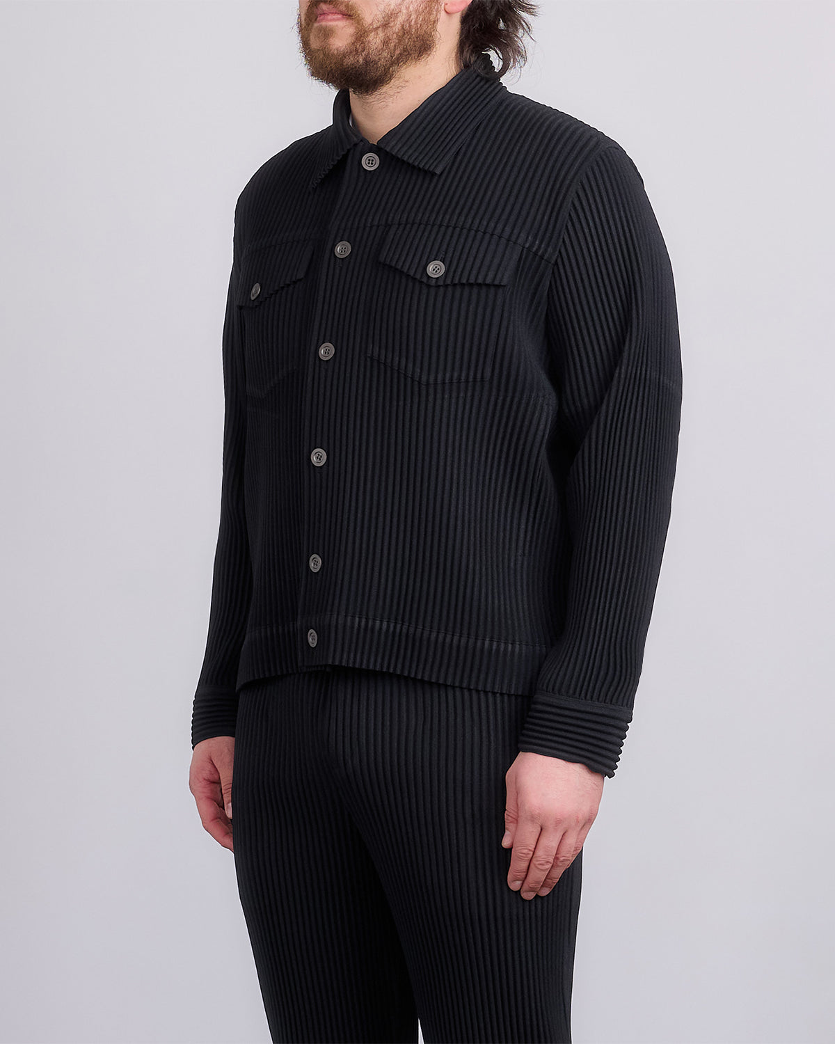 オムプリッセイッセイミヤケ 23SS WOOL LIKE LIGHT ジャケット オムプリッセイッセイミヤケ 23SS WOOL LIKE LIGHT ジャケット