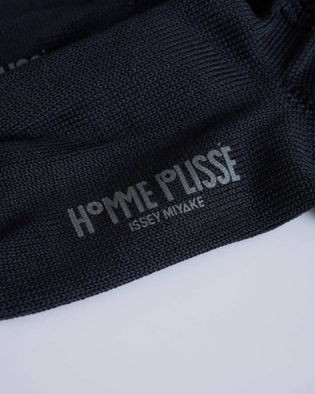 Issey Miyake Homme Plisse Churros Sock Charcoal