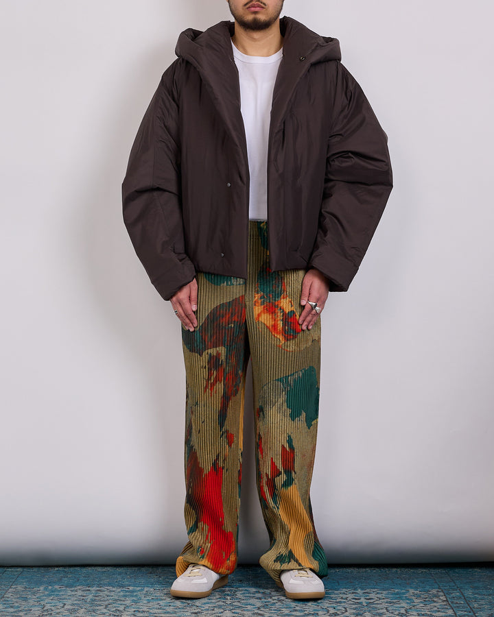 HOMME PLISSÉ ISSEY MIYAKE Duvet Coat Brown