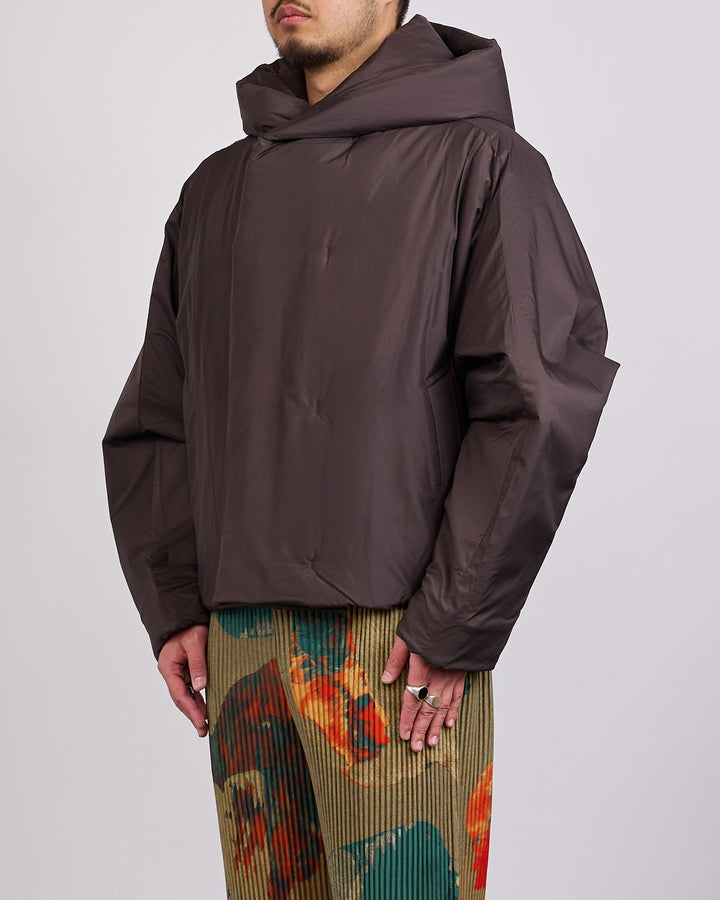 HOMME PLISSÉ ISSEY MIYAKE Duvet Coat Brown
